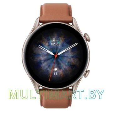 Смарт-часы Amazfit GTR 3 Pro (коричневый) картинка 2